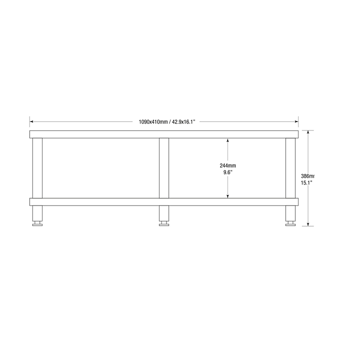 Стойка для Hi-Fi Solidsteel HW-2 Glossy Black - рис.1