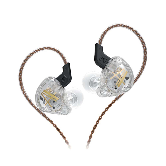 Наушники внутриканальные CCA CA2 Transparent without mic - рис.0