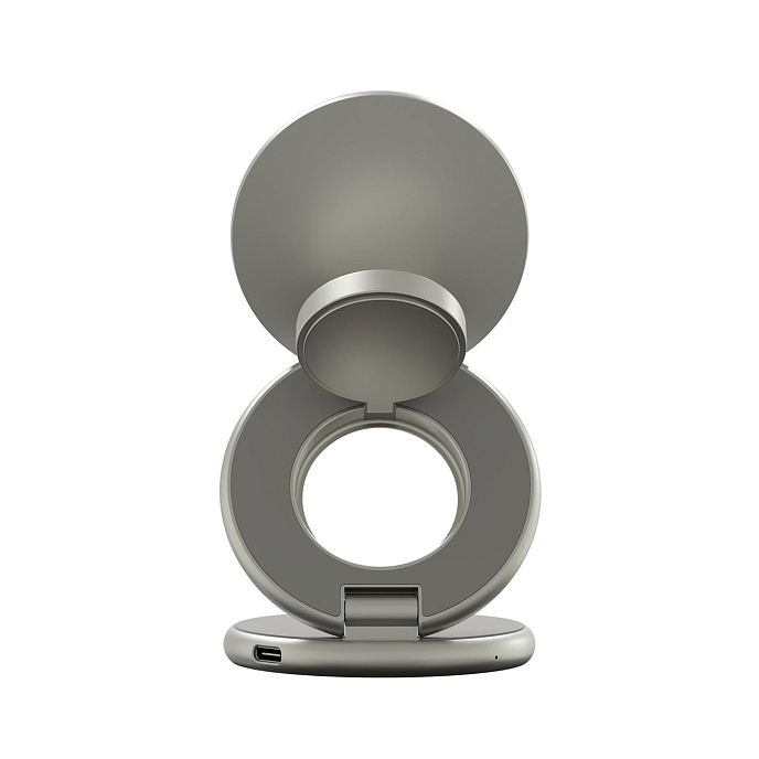 Беспроводная зарядка Magssory Signature Disc Pro Qi2 Titan 3in1 for Apple - рис.3