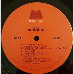 Пластинка Opa Goldenwings LP