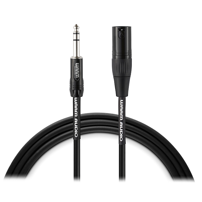 Кабель Warm Audio Pro XLR-m - 6.3mm Black 1.8m - рис.0