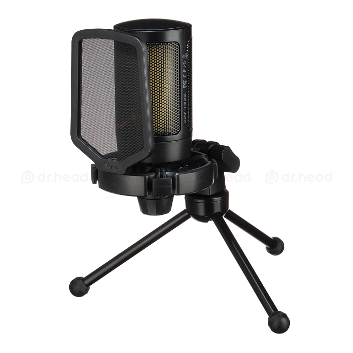 Микрофон для стриминга и игр Fifine AmpliGame A6V Black - рис.1