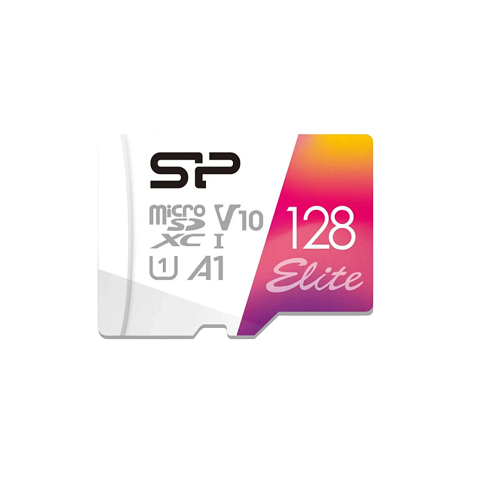 Карта памяти Silicon Power Elite 128GB A1 UHS-I Class1 (U1) Class 10 - рис.0
