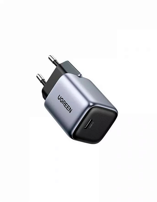 Сетевое зарядное устройство Ugreen CD319 (25257) Nexode Mini 30W USB-C PD Grey - рис.1