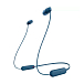 Беспроводные наушники Sony WI-C100 Blue - рис.0