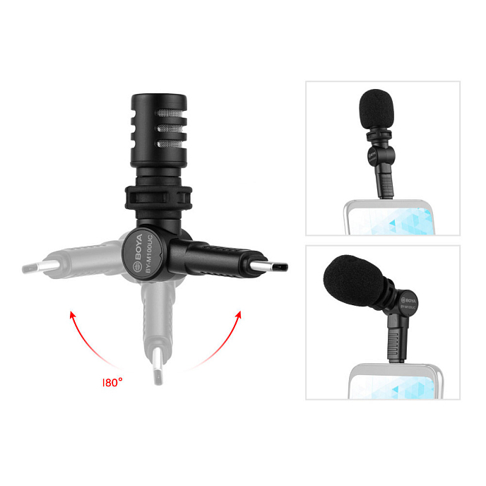 Микрофон для телефонов Boya BY-M100UC - рис.3