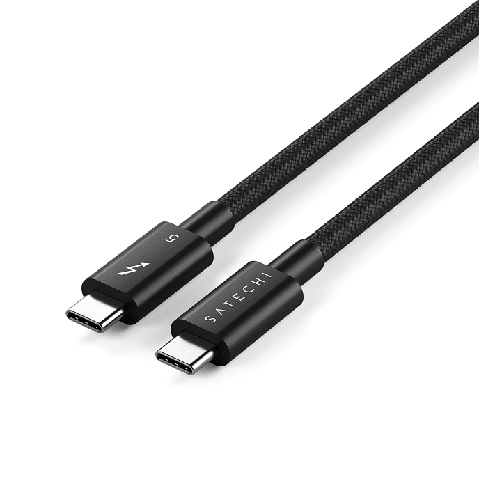Кабель Satechi Thunderbolt 5 Pro 240W USB-C - USB-C 1m Black - рис.4