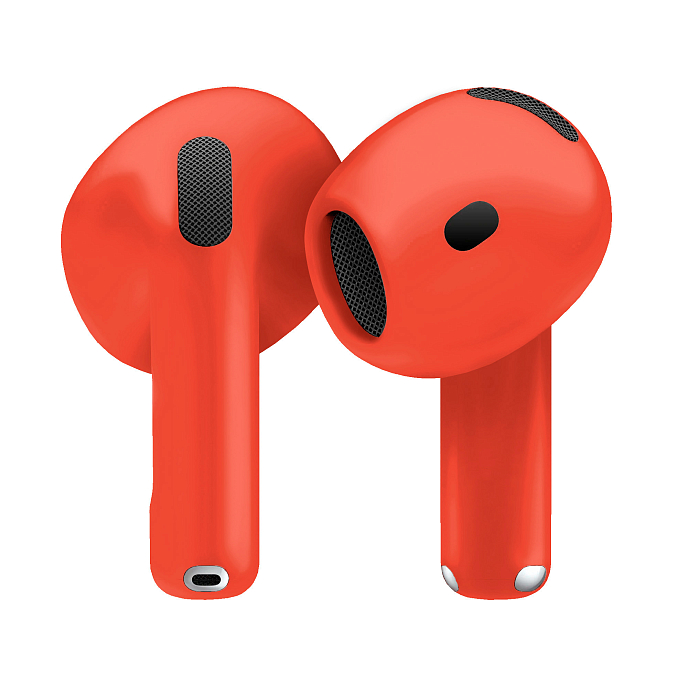Беспроводные наушники Apple AirPods 4 ANC Orange Matte - рис.2