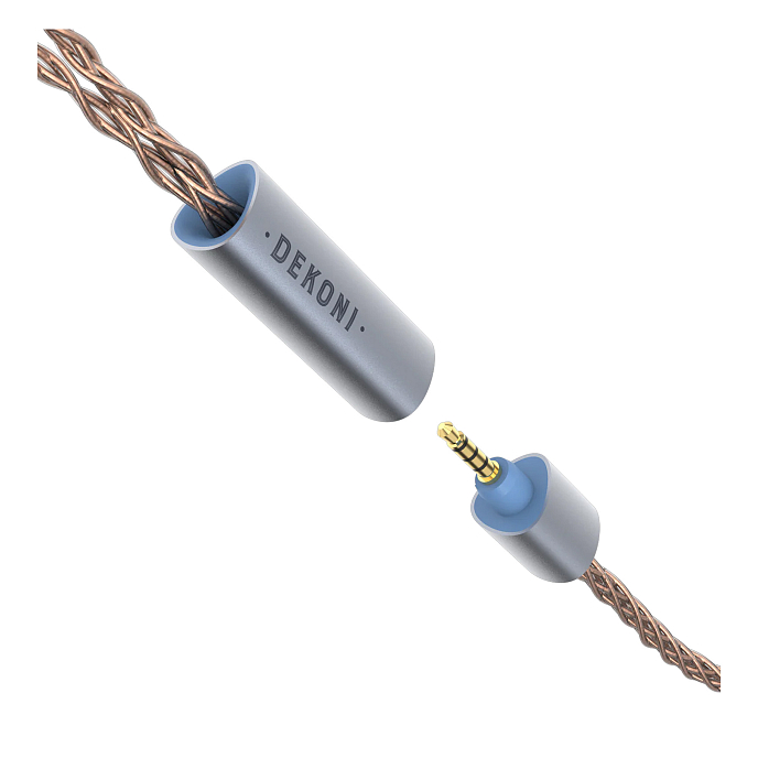 Кабель Dekoni Audio Ensemble 6.3mm PCUHD Cable with 2-pin 1.32m - рис.5