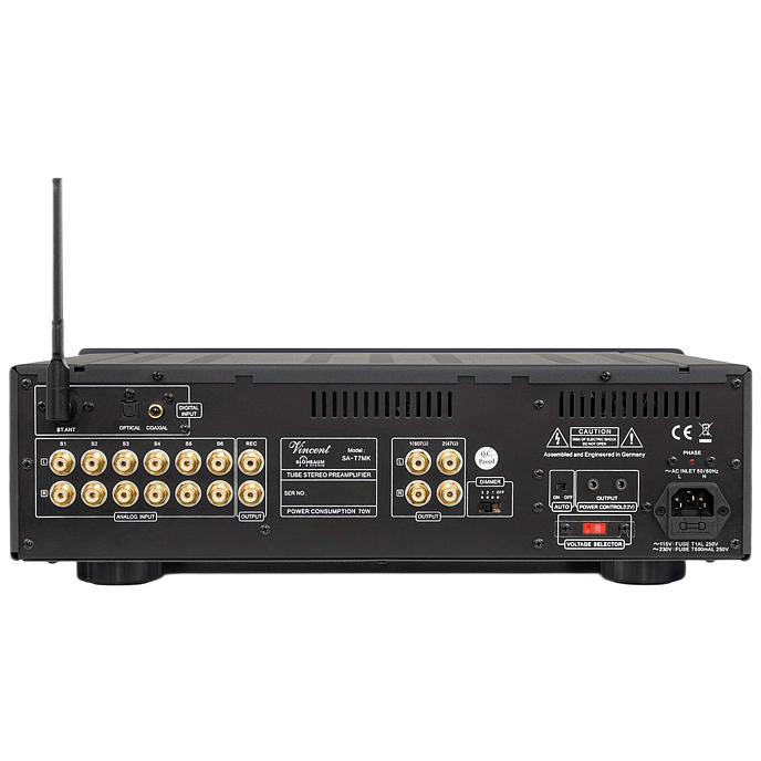 Предусилитель Vincent SA-T7MK BL Black - рис.1