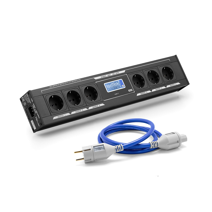 Сетевой фильтр IsoTek EVO3 Sirius + Premier Power Cable Black - рис.3