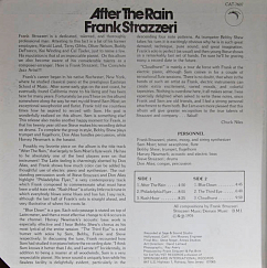 Пластинка Frank Strazzeri – After The Rain LP
