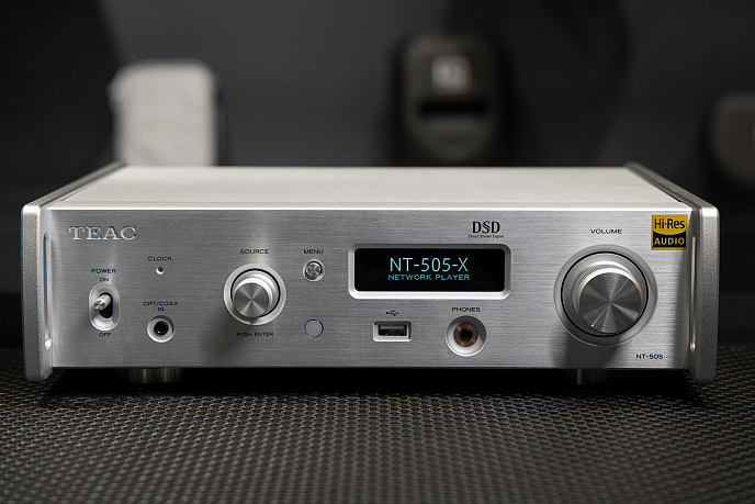 Сетевой аудиоплеер TEAC NT-505-X Silver - рис.1