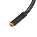 Кабель HeadMade Pro 3.5-m - 3.5-f Black 3m - рис.3