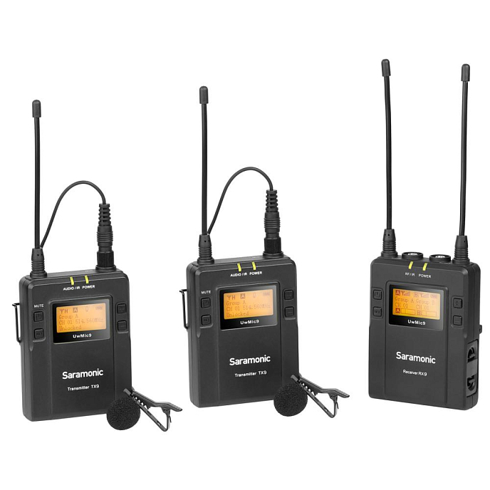 Радиосистема Saramonic UwMic9 TX9+TX9+RX9 - рис.0