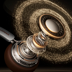 Наушники накладные UGREEN HP207 Studio Plus Silver/Brown