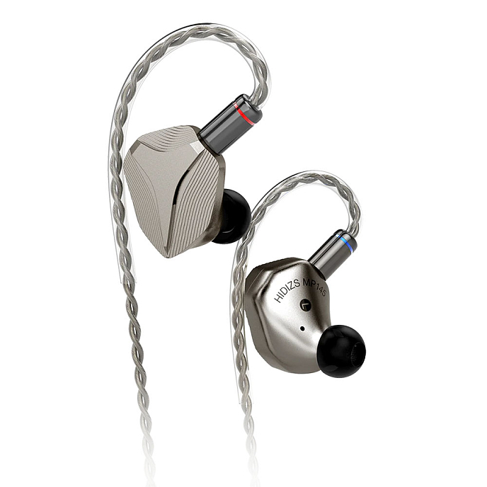 Наушники внутриканальные Hidizs MP145 4.4mm Titanium - рис.1