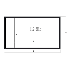 Экран для проектора Kauber Frame Velvet Cinema White 136