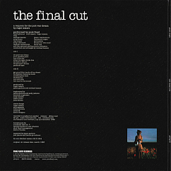 Пластинка Pink Floyd - The Final Cut - LP
