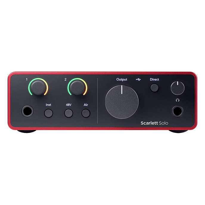 Аудиоинтерфейс Focusrite Scarlett Solo 4th Gen - рис.2