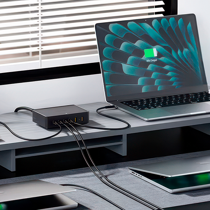 Сетевое зарядное устройство VOLTME Revo 240 Desktop Charger Black - рис.8