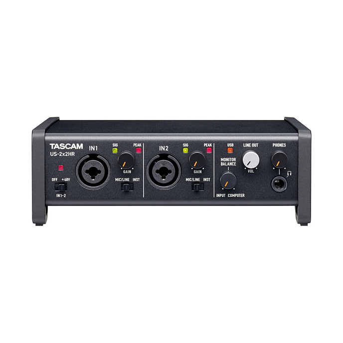Аудиоинтерфейс Tascam US-2x2HR - рис.1