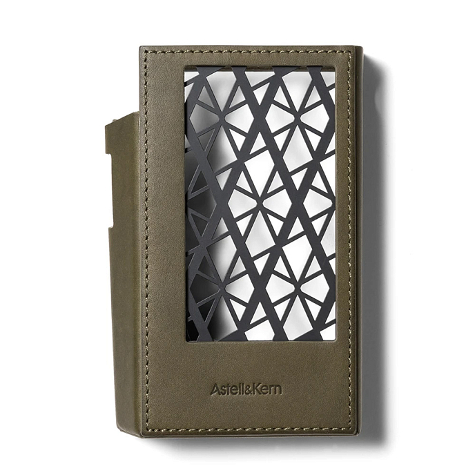 Чехол для плеера Astell&Kern KANN CUBE Leather Case Olive Green - рис.1