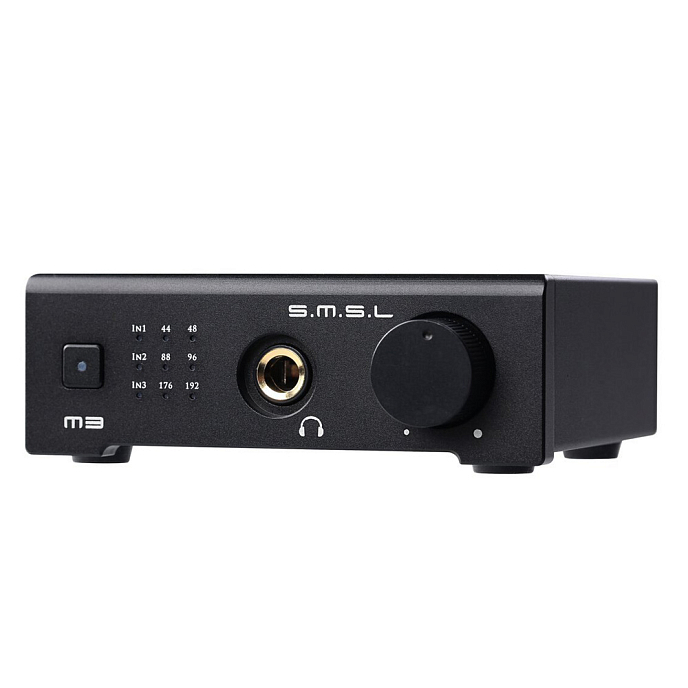 Усилитель для наушников с ЦАП SMSL M3 Black - рис.0