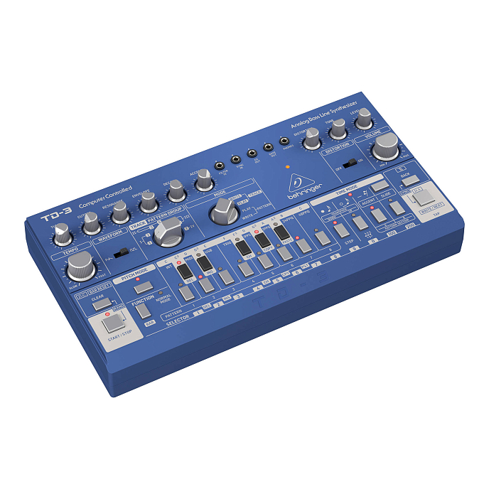 Синтезатор Behringer TD-3 Blue - рис.1