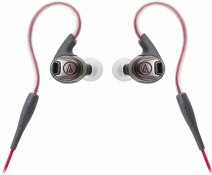 Наушники AUDIO-TECHNICA ATH-SPORT3 Red - рис.1