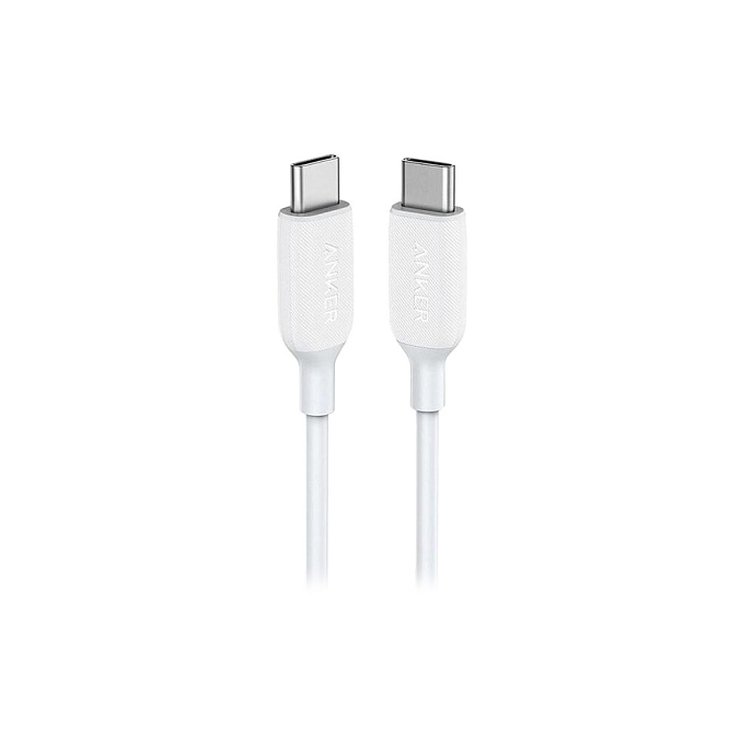 Кабель Anker PowerLine III USB-C - USB-C 1.8m White - рис.0