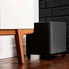 Сабвуфер Denon HOME Subwoofer black 8-дюймовый беспроводной мультирумный сабвуфер (SN DBQK082411952)_Уценка