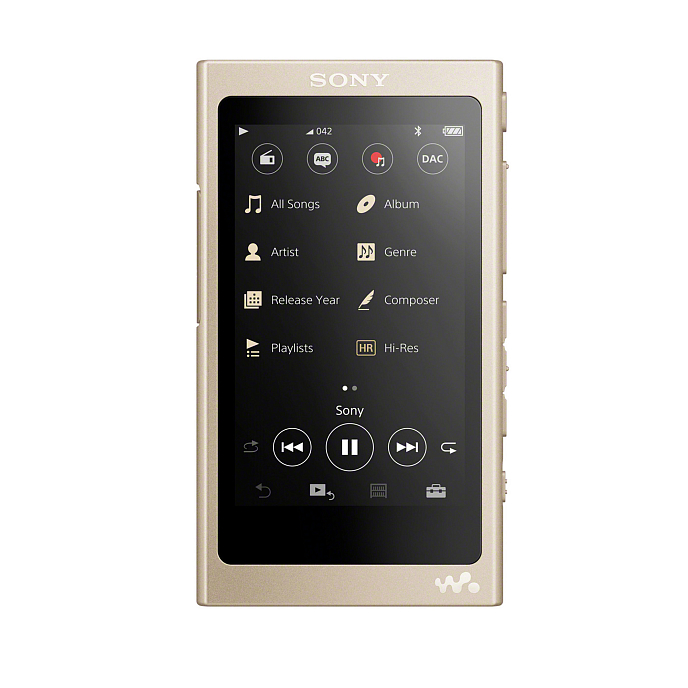 Плеер SONY NW-A45HN 16gb gold - рис.2