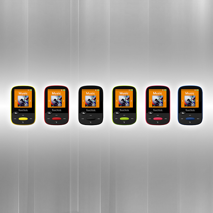 Плеер SanDisk Sansa Clip Sports 8GB Pink - рис.1