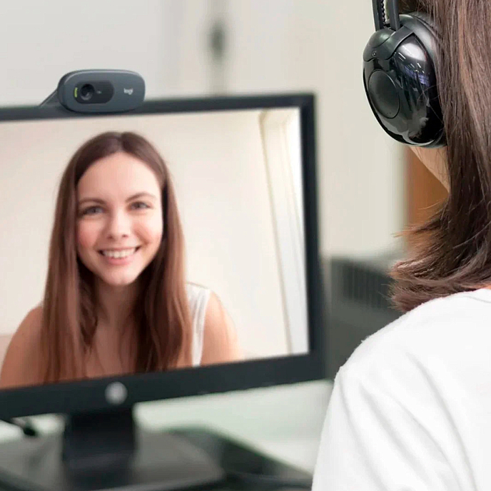 Видеокамера Logitech Webcam HD C270 Black - рис.5