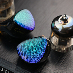 Наушники внутриканальные Celest Wyvern Black Remaster (with Mic) Malachite Violet 4.4mm
