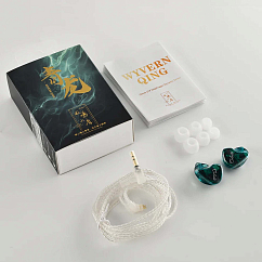 Наушники внутриканальные Celest Wyvern Qing without Mic Green