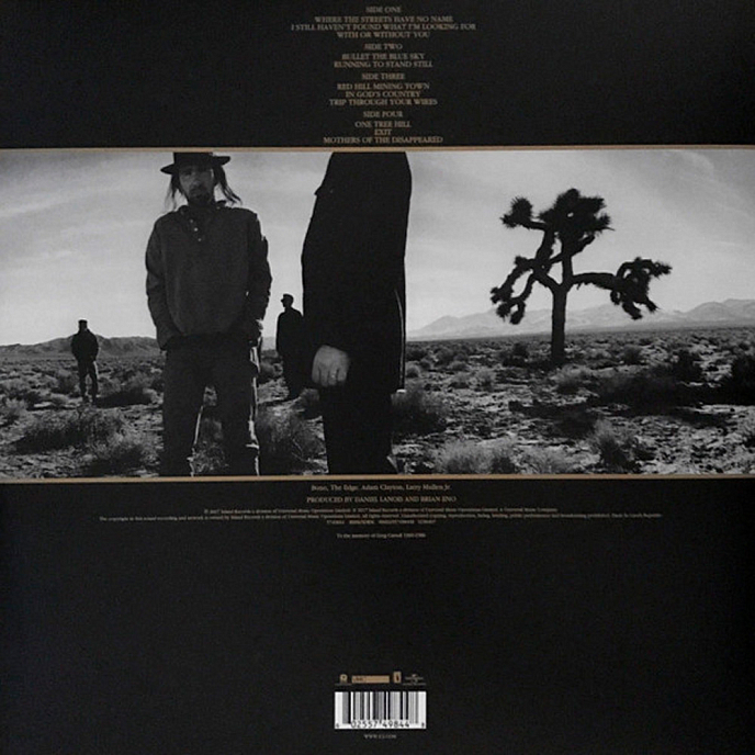 Виниловая пластинка U2 - The Joshua Tree LP - рис.1
