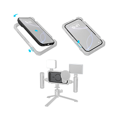 Чехол для смартфонов SmallRig 5551 FilMov Lightweight Photography Case for iPhone 17 Pro Max Black