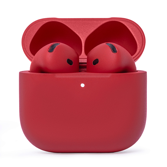 Беспроводные наушники Apple AirPods 4 ANC Red Total Matte - рис.0