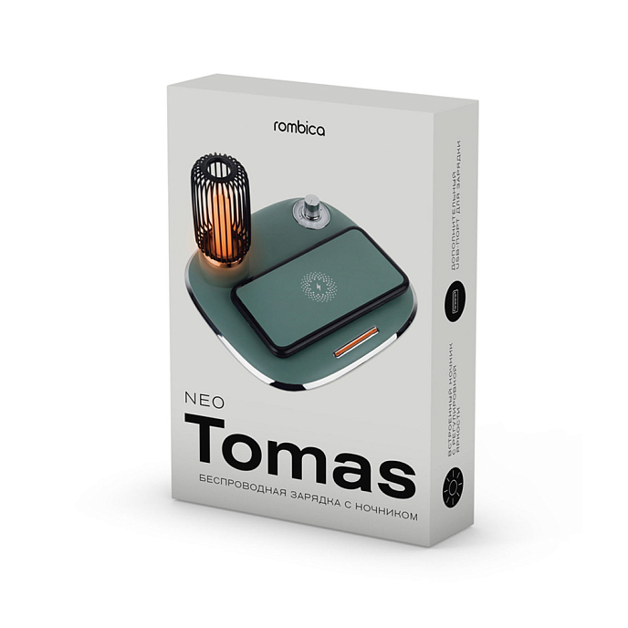 Беспроводная зарядка Rombica NEO Tomas Quick Green - рис.3