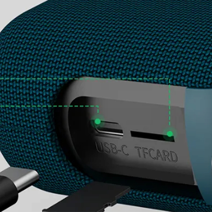 Портативная колонка Monster Cube 1 Blue - рис.5