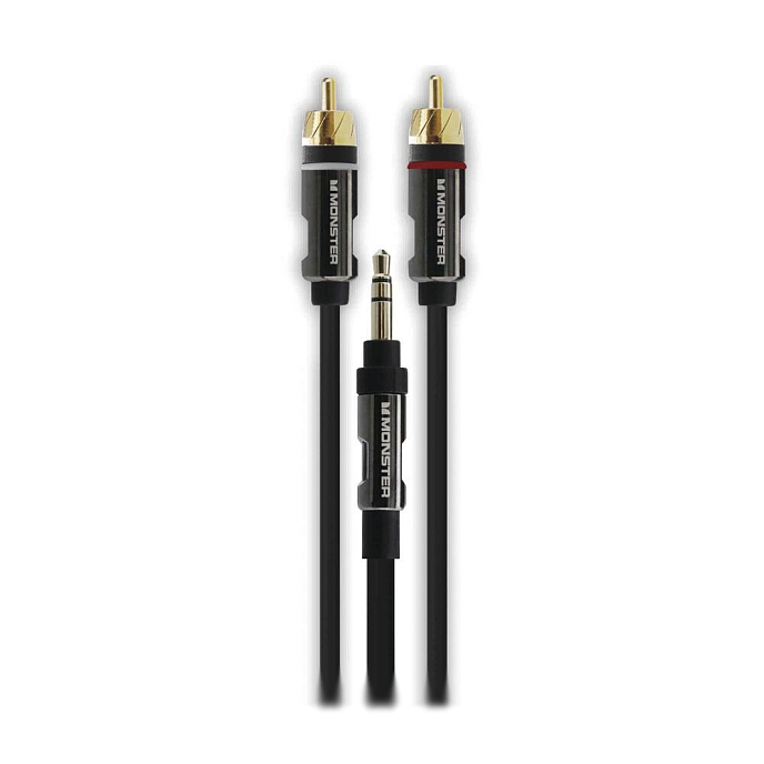 Кабель Monster MAC9-2004-CAN Audio Cable RCA - 3.5mm 1.8m - рис.0