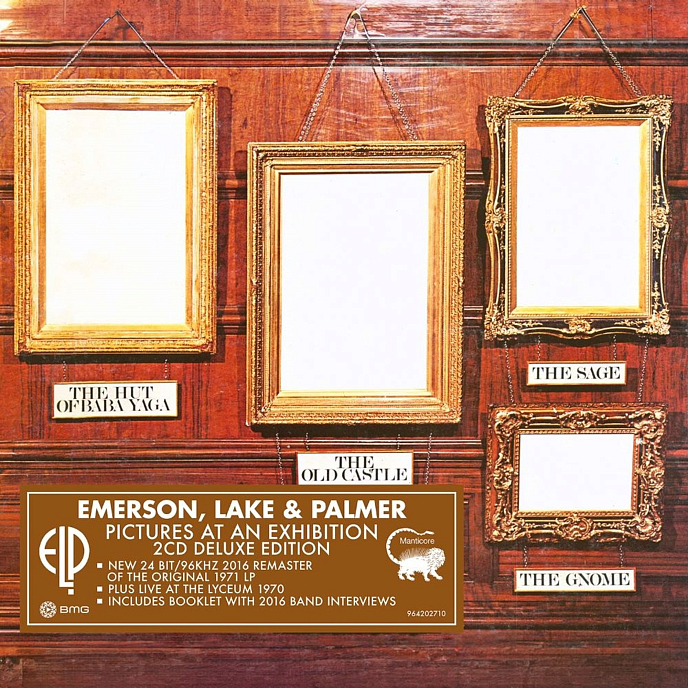 CD-диск Emerson, Lake & Palmer: Pictures At An Exhibition (Deluxe) - 2CD - рис.1