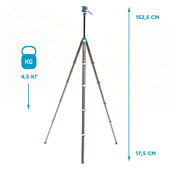 Стабилизатор Benro TCBC15FS20PROC Cyanbird Black/Blue