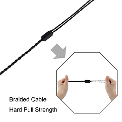 Кабель SoundLink 2pin twisted Black