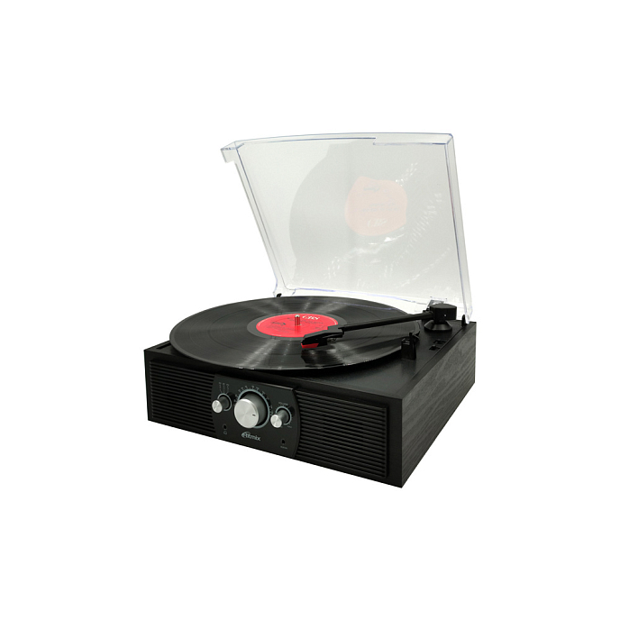 Проигрыватель винила Ritmix LP-200B black проигрыватель винила (SN LP200BWXX20241000848)_Уценка - рис.1