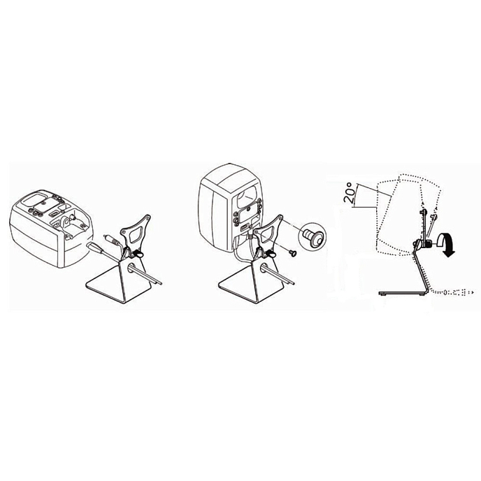 Стойка Genelec 8010-320B Black - рис.1