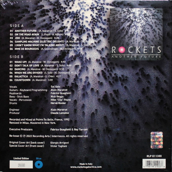 Виниловая пластинка Rockets – Another Future (coloured) LP - рис.2