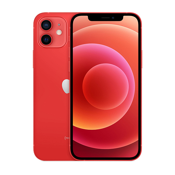 Телефон Apple iPhone 12 64GB Red - рис.0